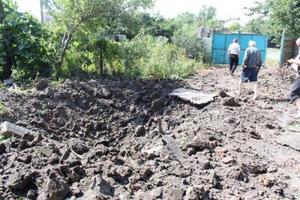 В Сети появились фото последствий обстрела Горловки