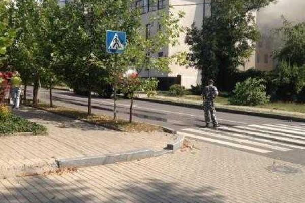 В оккупированном Донецке случился пожар - соцсети В оккупированном Донецке случился пожар - соцсети