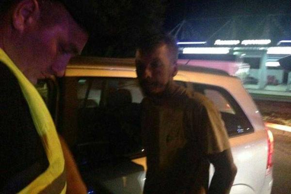 В Киеве пьяный россиянин сбил 2-х патрульных: врачи борются за жизнь девушки