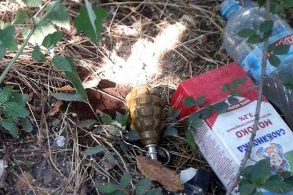 В Константиновке мужчина обнаружил опасную находку: боевые гранаты лежали прямо на улице В Константиновке мужчина обнаружил опасную находку: боевые гранаты лежали прямо на улице