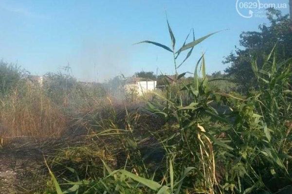 В Мариуполе из-за оборванного кабеля произошел пожар