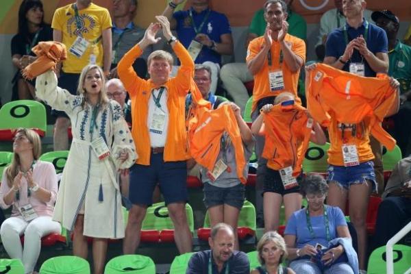 Рио-2016: Королеву Нидерландов заметили в украинской вышиванке