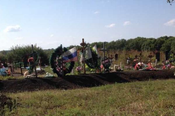В сети показали целое кладбище российских солдат, которые воевали в Донбассе
