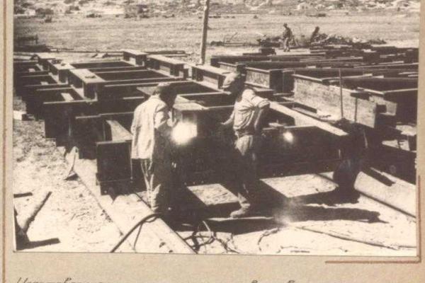 Россия рассекретила фотографии строительства немцами моста в Крым Россия рассекретила фотографии строительства немцами моста в Крым