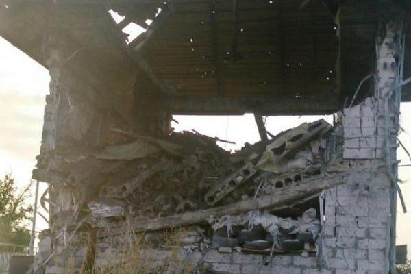 Что осталось от Ясиноватского поста ГАИ: появились фото