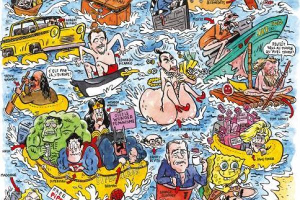 Как в США знаменитости отреагировали на победу Трампа: карикатура Charlie Hebdo Как в США знаменитости отреагировали на победу Трампа: карикатура Charlie Hebdo