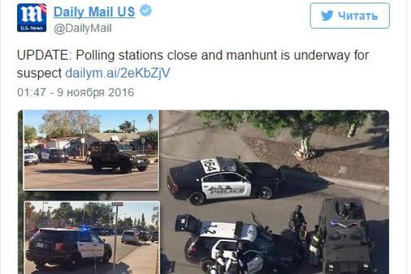 У избирательного участка в районе Лос-Анджелеса произошла перестрелка У избирательного участка в районе Лос-Анджелеса произошла перестрелка