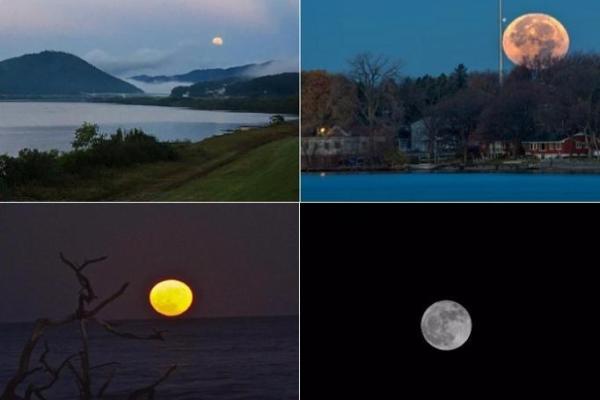 В Сети появились удивительные снимки Суперлуния