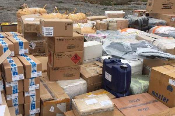 СБУ в зоні АТО затримала незаконні вантажі на 2 мільйони гривень