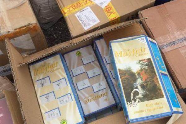 СБУ в зоні АТО затримала незаконні вантажі на 2 мільйони гривень