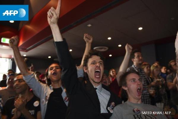 Прихильники Трампа вже святкують перемогу - кореспондент Прихильники Трампа вже святкують перемогу - кореспондент