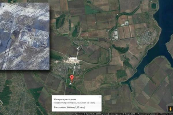 Аэроразведка заметила танк боевиков "ДНР"