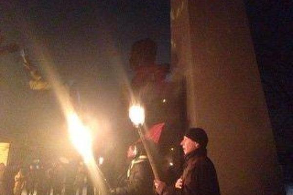 В Славянске отмечают день рождения Бандеры