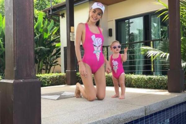 Актриса Анна Хилькевич впервые показала лицо маленькой дочери