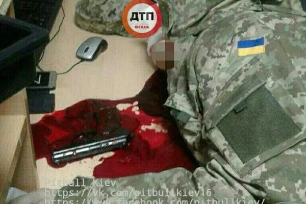 В Киеве произошло шокирующее самоубийство: сотрудник СБУ выстрелил себе в голову, фото (18+)