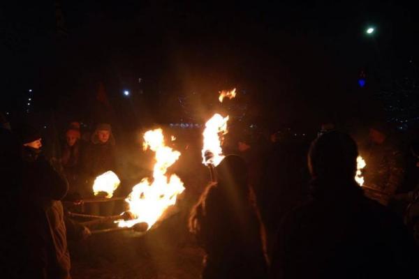 В Славянске отмечают день рождения Бандеры
