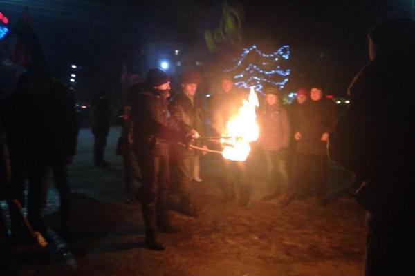 В Славянске отмечают день рождения Бандеры