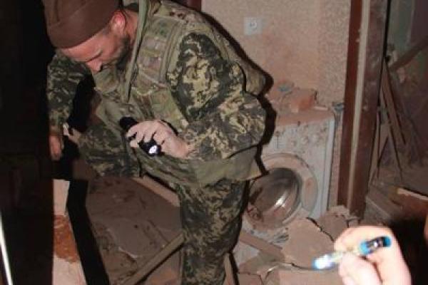 В Авдеевке полностью разрушены несколько домов местных жителей, - штаб АТО