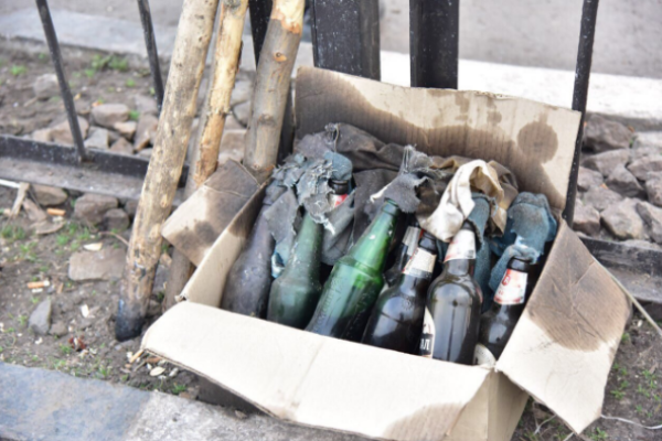 В Сети показали, какое оружие силовики изъяли у активистов торговой блокады