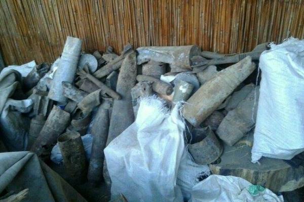 В Запорожской области мужчина получил серьезные травмы от взрыва во время разборки боеприпаса