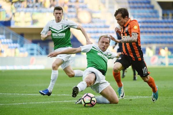 Премьер-лига Украины, 27-й тур: "Шахтер" минимально обыграл "Александрию" Премьер-лига Украины, 27-й тур: "Шахтер" минимально обыграл "Александрию"