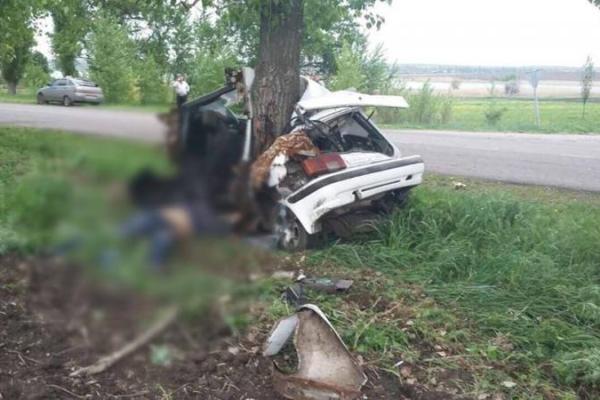 На Донетчине в жутком ДТП погибли 2 человека: от машины осталась лишь груда металла