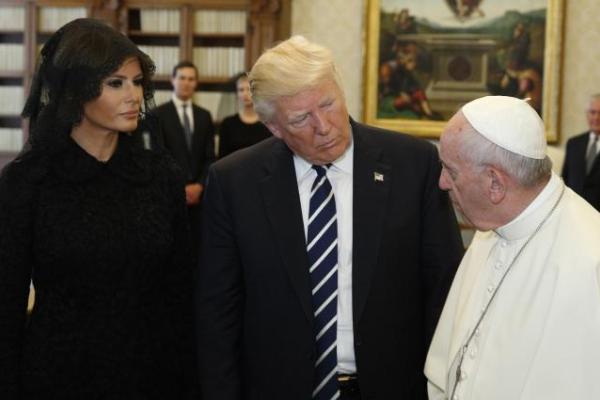 В Ватикане состоялась первая встреча Трампа с Папой Римским Франциском