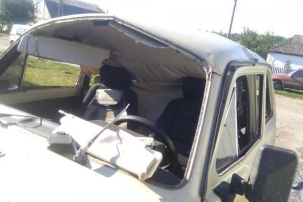 На Харьковщине в результате взрыва автомобиля пострадал мужчина