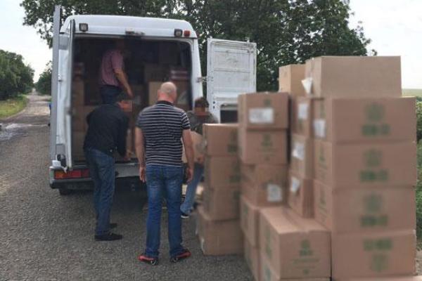 В Одесской области полиция задержала контрабандистов с сигаретами на 2 миллиона гривен В Одесской области полиция задержала контрабандистов с сигаретами на 2 миллиона гривен
