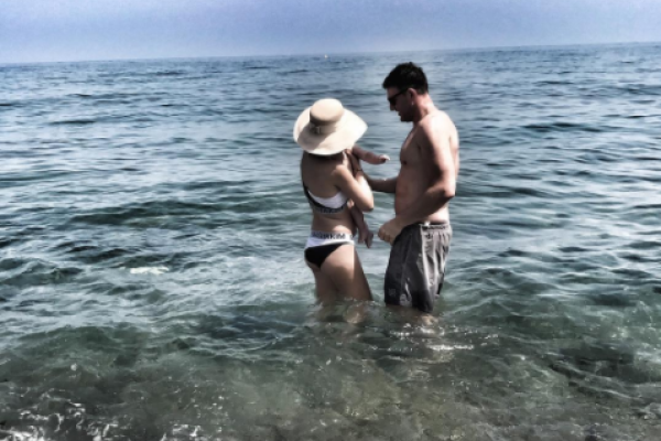 Собчак и Виторган с сыном отдыхают в Испании Собчак и Виторган с сыном отдыхают в Испании