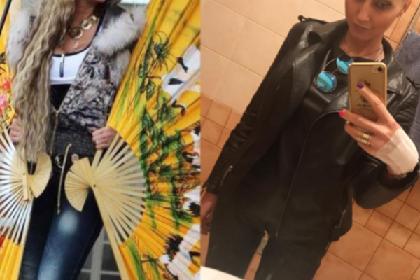 Больная раком певица Лама Сафонова полностью поседела Больная раком певица Лама Сафонова полностью поседела