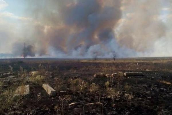 Волонтер показал новый снимок со Светлодарской дуги Волонтер показал новый снимок со Светлодарской дуги