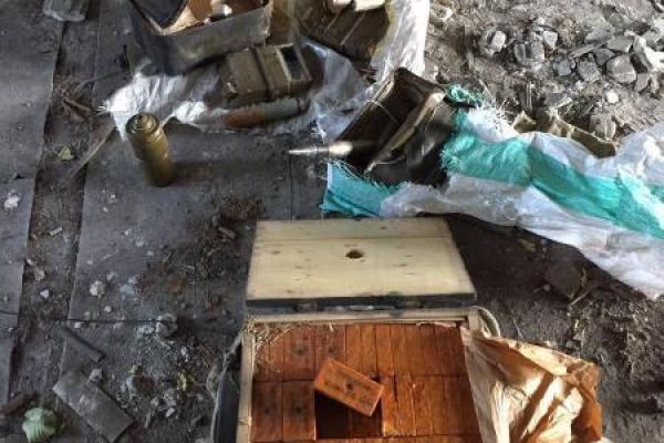 На Донетчине в больнице СБУ обнаружила тайник с взрывчаткой