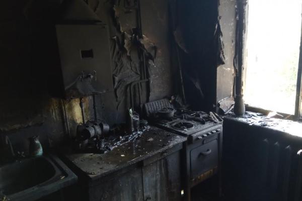 В Запорожской области горела жилая 5-этажка В Запорожской области горела жилая 5-этажка