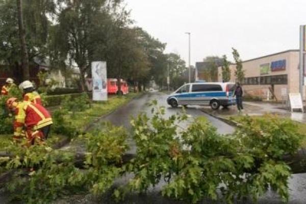 На Германию обрушился шторм Себастьян, есть погибшие