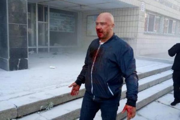 В Киеве неизвестные пытались «отжать» спортклуб: произошла жестокая драка, есть раненые В Киеве неизвестные пытались «отжать» спортклуб: произошла жестокая драка, есть раненые