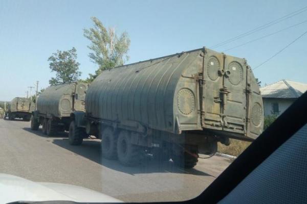 ОБСЕ зафиксировала в "ЛНР" колонны техники для преодоления водных преград ОБСЕ зафиксировала в "ЛНР" колонны техники для преодоления водных преград