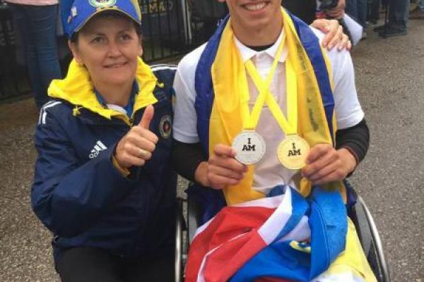 На "Играх непокоренных" украинцы завоевали четвертое "золото" На "Играх непокоренных" украинцы завоевали четвертое "золото"