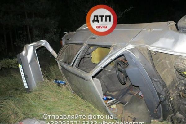 ДТП под Киевом: водитель госпитализирован в критическом состоянии