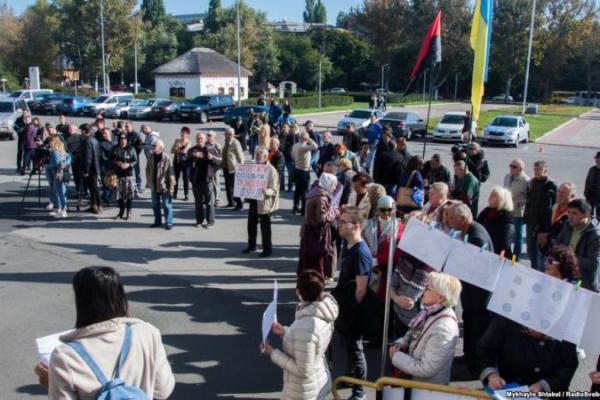На митинге в Одессе активисты выдвинули особые требования На митинге в Одессе активисты выдвинули особые требования
