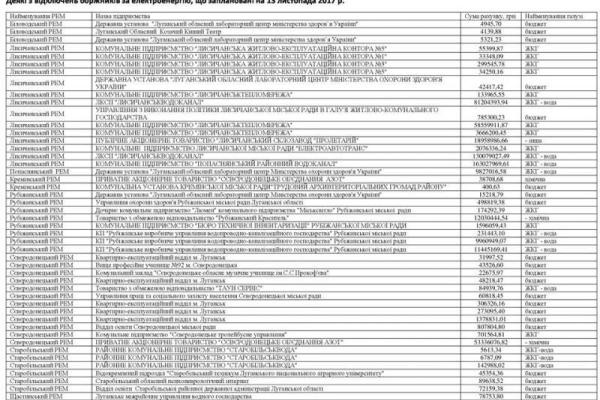 В ЛЭО анонсировали очередное отключение электроэнергии предприятиям-должникам В ЛЭО анонсировали очередное отключение электроэнергии предприятиям-должникам