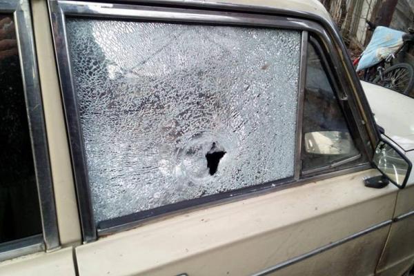 В Майорске боевики обстреляли гражданский автомобиль