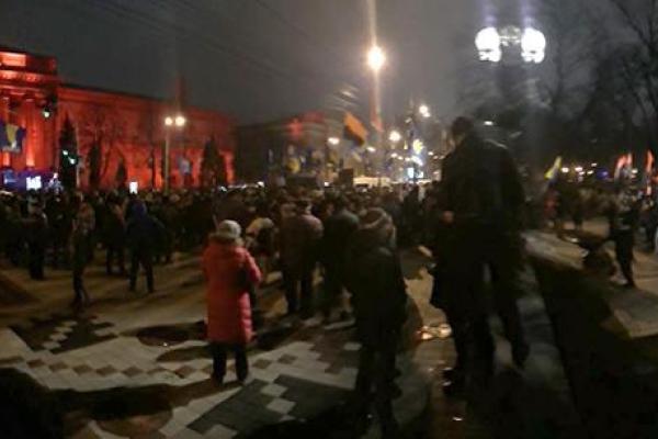 В Украине проходят факельные шествия в честь дня рождения Бандеры