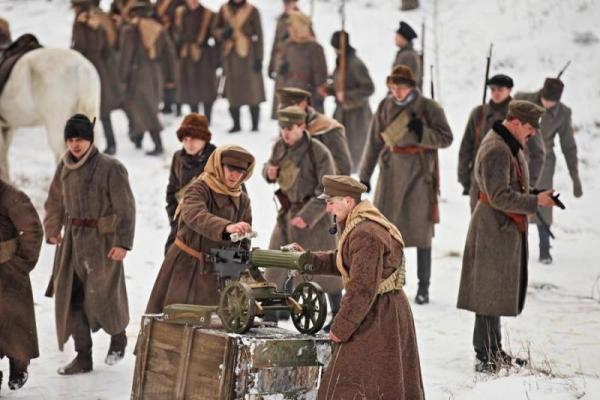 Президентская бригада Нацгвардии снимается в историческом фильме Президентская бригада Нацгвардии снимается в историческом фильме