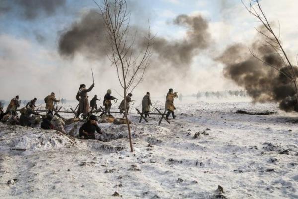 Президентская бригада Нацгвардии снимается в историческом фильме Президентская бригада Нацгвардии снимается в историческом фильме