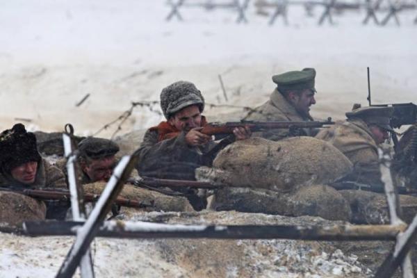 Президентская бригада Нацгвардии снимается в историческом фильме Президентская бригада Нацгвардии снимается в историческом фильме