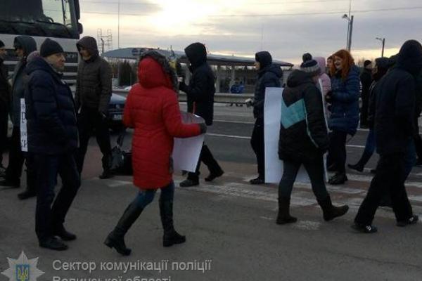 Украинско-польская граница заблокирована протестующими
