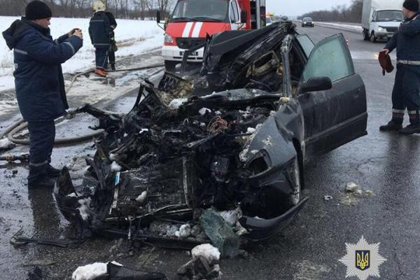 На Харьковщине 4 человека разбились в жутком ДТП
