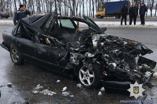 На Харьковщине 4 человека разбились в жутком ДТП