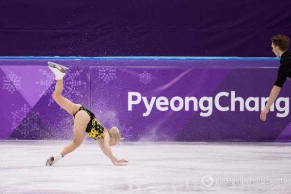 Олимпиада-2018: российская фигуристка "сверкнула" пятой точкой и осталась без медали